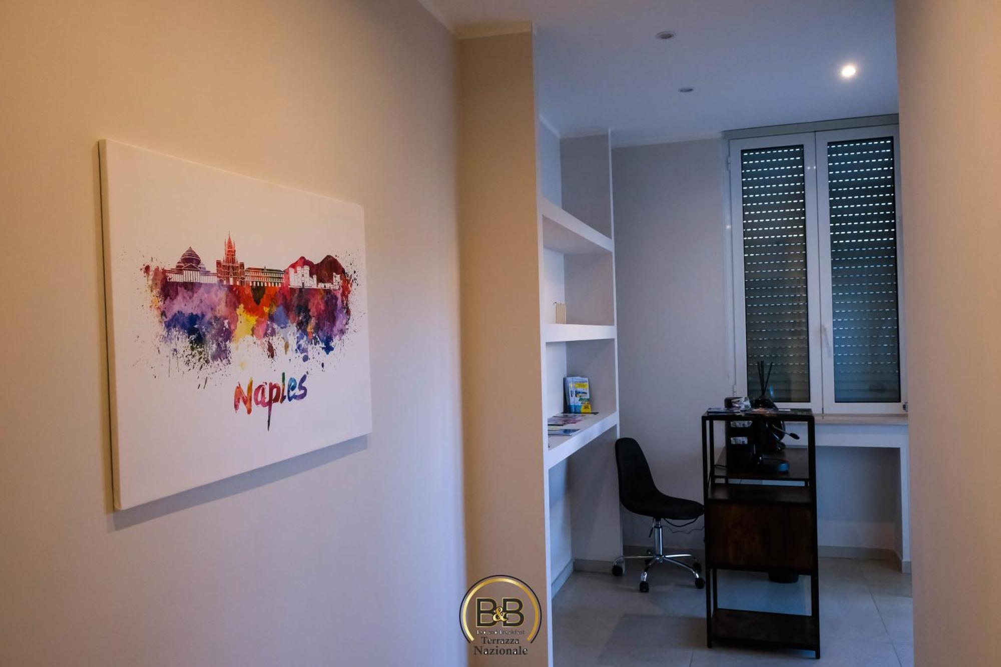B&B Terrazza Nazionale Napoli Bagian luar foto
